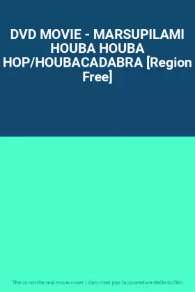 Couverture du produit · DVD MOVIE - MARSUPILAMI HOUBA HOUBA HOP/HOUBACADABRA [Region Free]