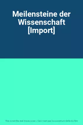 Couverture du produit · Meilensteine der Wissenschaft [Import]
