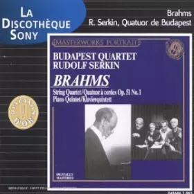 Couverture du produit · Brahms: String Quartet, Piano Quintet by Budapest Quartet