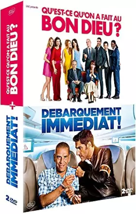 Couverture du produit · Débarquement Immédiat + Qu'est-Ce Qu'On a Fait au Bon Dieu ? - Coffret DVD