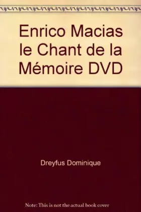 Couverture du produit · Enrico Macias le Chant de la Mémoire DVD