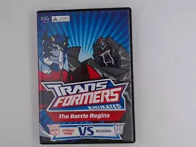 Couverture du produit · Transformers Animated ~ The Battle Begins: Optimus Prime VS Megatron DVD