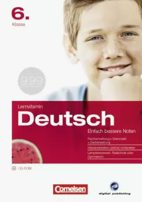 Couverture du produit · Lernvitamin D - Deutsch 6. Klasse [import allemand]