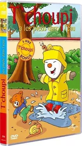 Couverture du produit · T'choupi : T'choupi a les pieds dans l'eau