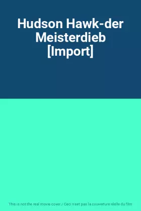 Couverture du produit · Hudson Hawk-der Meisterdieb [Import]