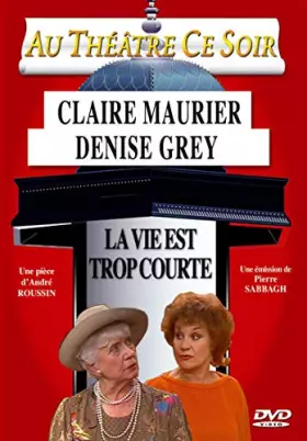 Couverture du produit · La Vie est trop Courte