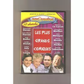 Couverture du produit · RIRE ET COMEDIE LES PLUS GRANDS COMIQUES 18 SKETCHS