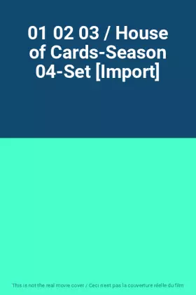 01 02 03 / House of Cards-Season 04-Set [Import]