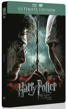 Couverture du produit · Harry Potter et Les Reliques de la Mort-2ème Partie [Ultimate Edition boîtier SteelBook-Combo Blu-Ray + DVD]
