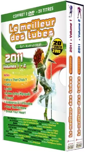 Couverture du produit · Le Meilleur des Tubes en Karaoké : 2011 Volumes 1&2-Coffret 2 DVD