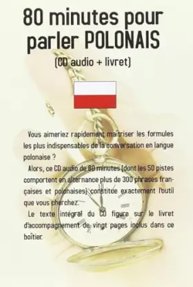 Couverture du produit · 80 minutes pour parler polonais