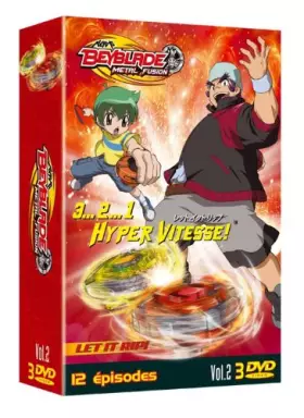 Couverture du produit · Beyblade Metal Fusion-3.2.1 Hyper Vitesse-Coffret n° 2 (3 DVD)