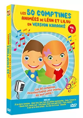Couverture du produit · Les 50 Comptines animees de Leon et Lilou Karaoke-Vol 1