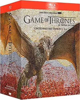 Couverture du produit · Game of Thrones (le Trône de Fer) - l'Intégrale des Saisons 1 à 6 - Coffret Blu-Ray - HBO