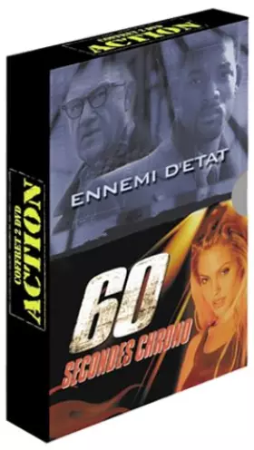 Couverture du produit · Coffret Bruckheimer 2 DVD : Ennemi d'état / 60 secondes chrono