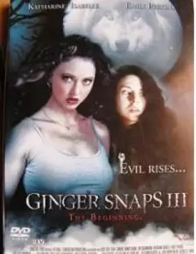 Couverture du produit · Ginger Snaps 3 : Aux Origines du Mal