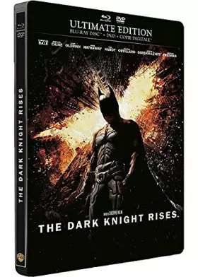 Couverture du produit · The Dark Knight Rises / Steelbook Ultimate Edition - Combo Blu Ray + DVD + Bonus (Boitier Métal 3 Disc)