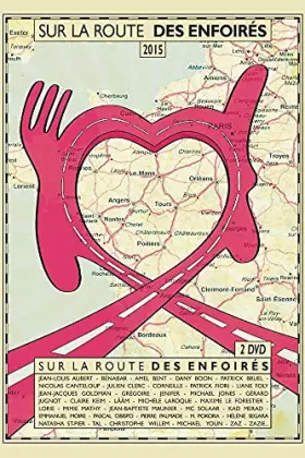 Couverture du produit · Sur la route des enfoirés 2015 - 2 DVD