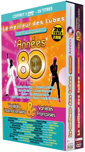 Couverture du produit · Le Meilleur des Tubes en Karaoké : Années 80 Variétés Françaises & Internationales-Coffret 2 DVD