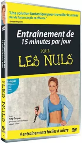 Couverture du produit · Entrainement de 15 minutes par jour pour les nuls