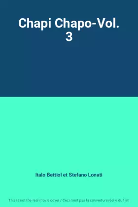 Couverture du produit · Chapi Chapo-Vol. 3