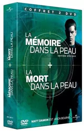 Couverture du produit · La Mort dans la peau / La mémoire dans la peau - Coffret 2 DVD