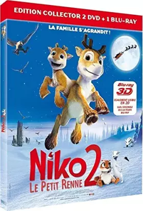 Couverture du produit · NIKO Le Petit Renne 2 DVD + 1 [Blu-Ray 3D] [Édition Collector]