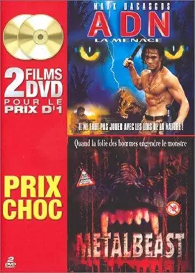 Couverture du produit · ADN - La menace / Metalbeast - Coffret 2 DVD
