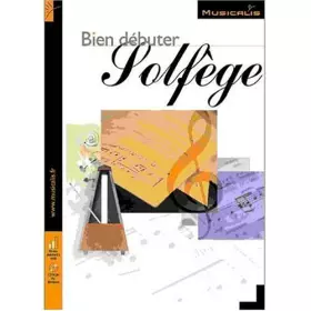 Couverture du produit · Bien débuter le solfège