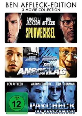 Couverture du produit · Ben Affleck Edition : Spurwechsel - Der Anschlag - Paycheck - 3DVD Box