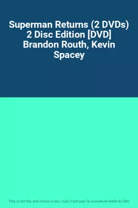 Couverture du produit · Superman Returns (2 DVDs) 2 Disc Edition [DVD] Brandon Routh, Kevin Spacey