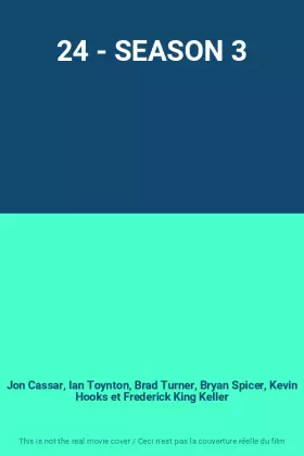 Couverture du produit · 24 - SEASON 3