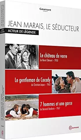 Couverture du produit · Jean Marais, Le séducteur-Acteur de légende : Le château de Verre + Le Gentleman de Cocody + 7 Hommes et Une garce