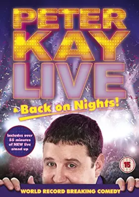 Couverture du produit · Peter Kay: Live & Back on Nights (DVD + [Edizione: Regno Unito] [Import]
