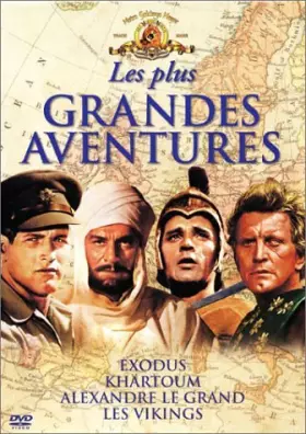 Couverture du produit · Coffret Aventures 4 DVD : Exodus / Khartoum / Alexandre le Grand / Les Vikings