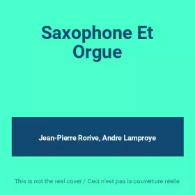 Couverture du produit · Saxophone Et Orgue