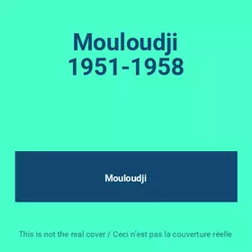 Couverture du produit · Mouloudji 1951-1958
