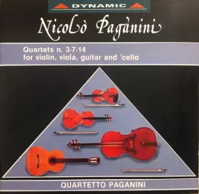 Couverture du produit · Quartets N. 3-7-14 For Violin, Viola, Guitar And 'Cello