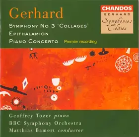 Couverture du produit · Symphony No 3 'Collages' / Epithalamion / Piano Concerto