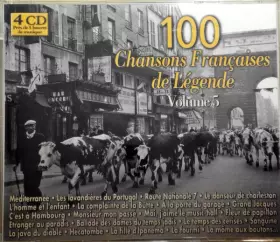 Couverture du produit · 100 Chansons Françaises de Légende Volume 5
