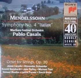 Couverture du produit · Symphony No. 4 "Italian" / Octet For Strings, Op. 20