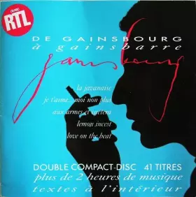 Couverture du produit · De Gainsbourg À Gainsbarre