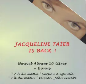 Couverture du produit · Jacqueline Taïeb Is Back