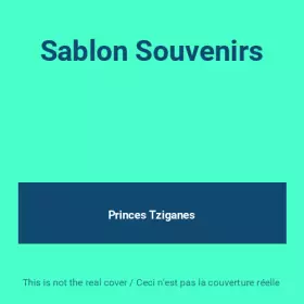 Couverture du produit · Sablon Souvenirs