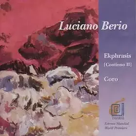 Couverture du produit · Ekphrasis [Continuo II] / Coro