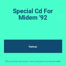 Couverture du produit · Special Cd For Midem '92