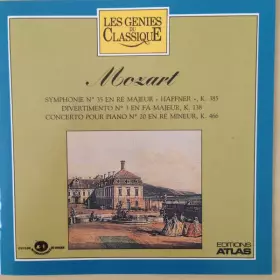 Couverture du produit · Symphonie, Divertimiento, Concerto