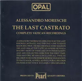 Couverture du produit · The Last Castrato