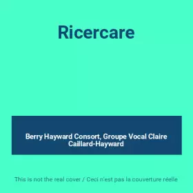 Couverture du produit · Ricercare