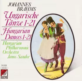 Couverture du produit · Ungarische Tänze 1-21 = Hungarian Dances 1-21